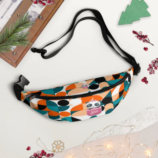 Cute Panda Love Fanny Pack – Stylish, And Perfect For Travel