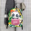 Cute Panda Love Minimalist Backpack - Perfect For Adventures