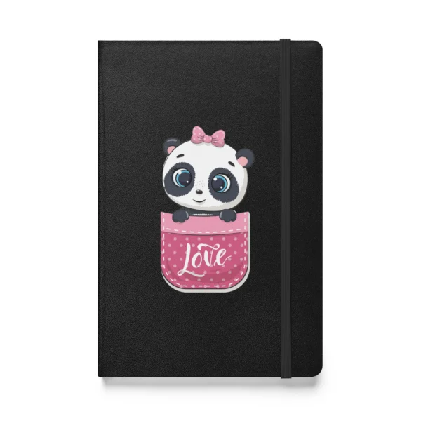 Cute Panda Love Hardcover Notebook- Perfect Valentine’s Gift