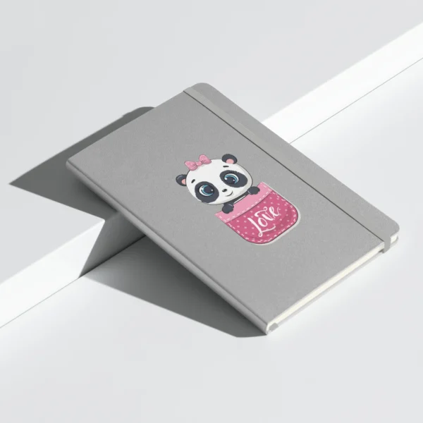 Cute Panda Love Hardcover Notebook- Perfect Valentine’s Gift