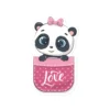 Cute Panda Love Bubble-Free Stickers – Perfect For Decorating