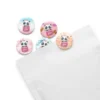 Cute Panda Love Set of 5 Pin Buttons - Adorable Panda Gift