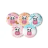 Cute Panda Love Set of 5 Pin Buttons - Adorable Panda Gift