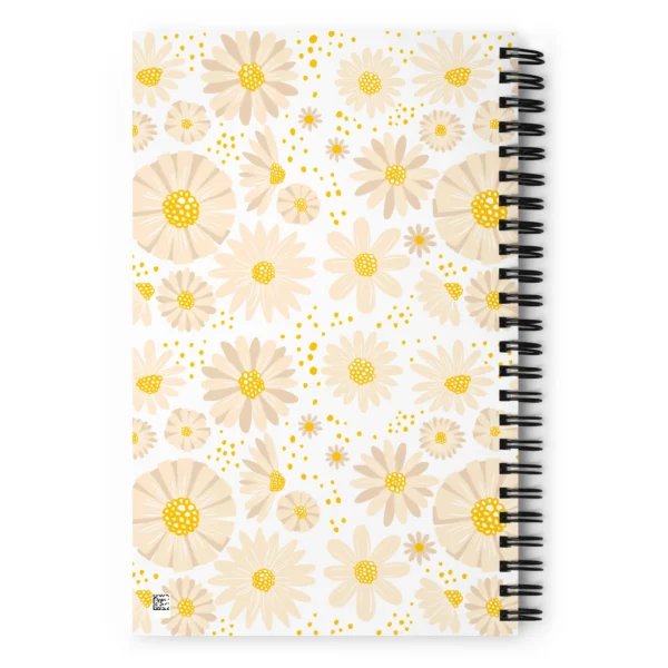 Do All Things With Kindness Spiral Notebook – Floral Journal