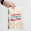 Do All Things With Kindness Spiral Notebook – Floral Journal