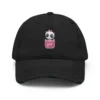 Cute Panda Love Embroidered Dad Hat – Vintage Distressed Cap