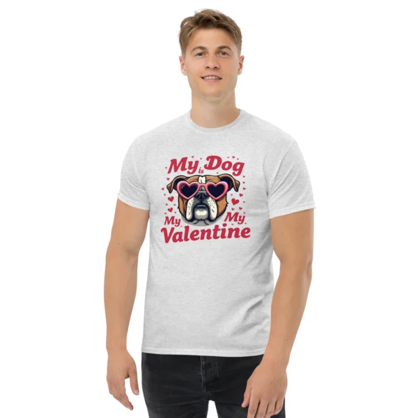 Grumpy Bulldog Valentine T-Shirt – Funny Dog Valentine Vibes