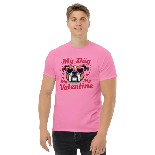 Grumpy Bulldog Valentine T-Shirt – Funny Dog Valentine Vibes