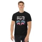 You're My Player 2 Unisex T-Shirt – 8-Bit Gaming Couple Gift