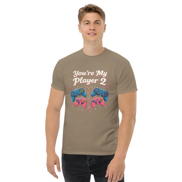 You're My Player 2 Unisex T-Shirt – 8-Bit Gaming Couple Gift