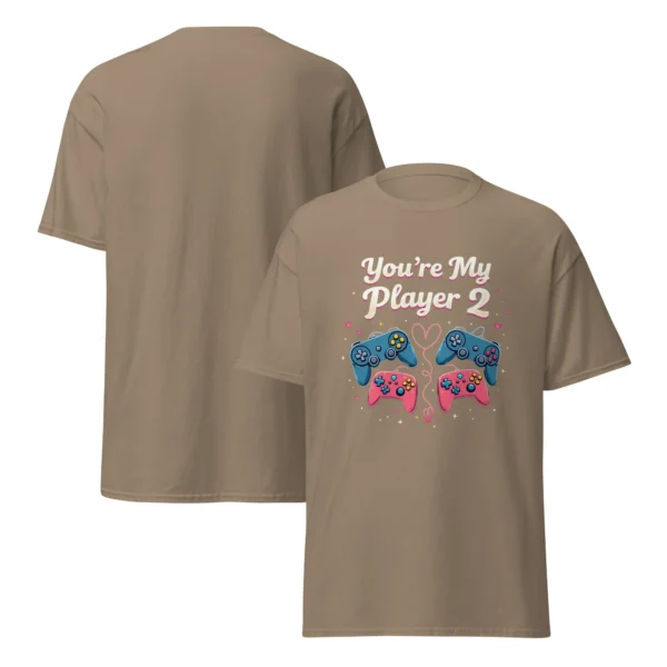 You're My Player 2 Unisex T-Shirt – 8-Bit Gaming Couple Gift