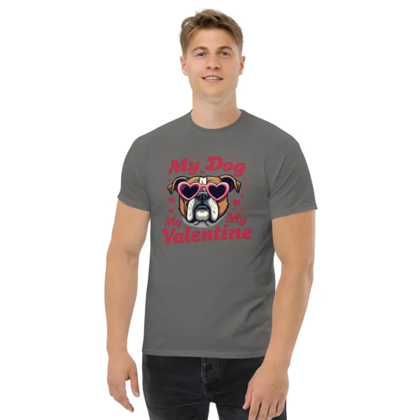 Grumpy Bulldog Valentine T-Shirt – Funny Dog Valentine Vibes