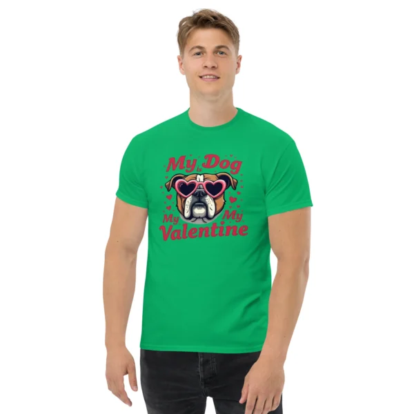 Grumpy Bulldog Valentine T-Shirt – Funny Dog Valentine Vibes