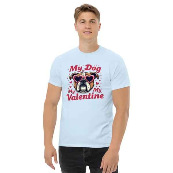 Grumpy Bulldog Valentine T-Shirt – Funny Dog Valentine Vibes