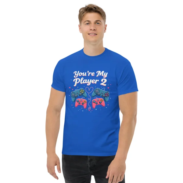 You're My Player 2 Unisex T-Shirt – 8-Bit Gaming Couple Gift