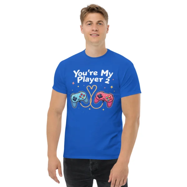 You're My Player 2 Retro Gaming Valentine’s T-Shirt