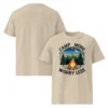 Camp More, Worry Less Organic T-Shirt – Serene Camping Vibes