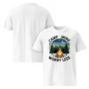 Camp More, Worry Less Organic T-Shirt – Serene Camping Vibes