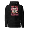 Grumpy Bulldog Valentine Hoodie – Premium Unisex Pullover