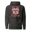 Grumpy Bulldog Valentine Hoodie – Premium Unisex Pullover