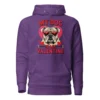 Grumpy Bulldog Valentine Hoodie – Premium Unisex Pullover