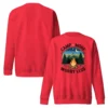 Camp More, Worry Less Premium Sweatshirt – Nature Lover Gift