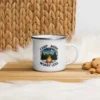 Camp More, Worry Less Enamel Mug - Sip & Relax in the Wild