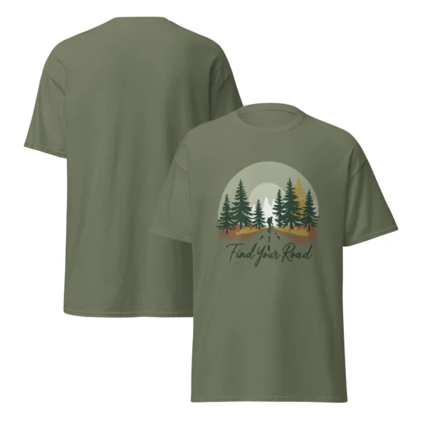 Find Your Road T-Shirt - Adventure Tee For Outdoor Lovers - Decorased