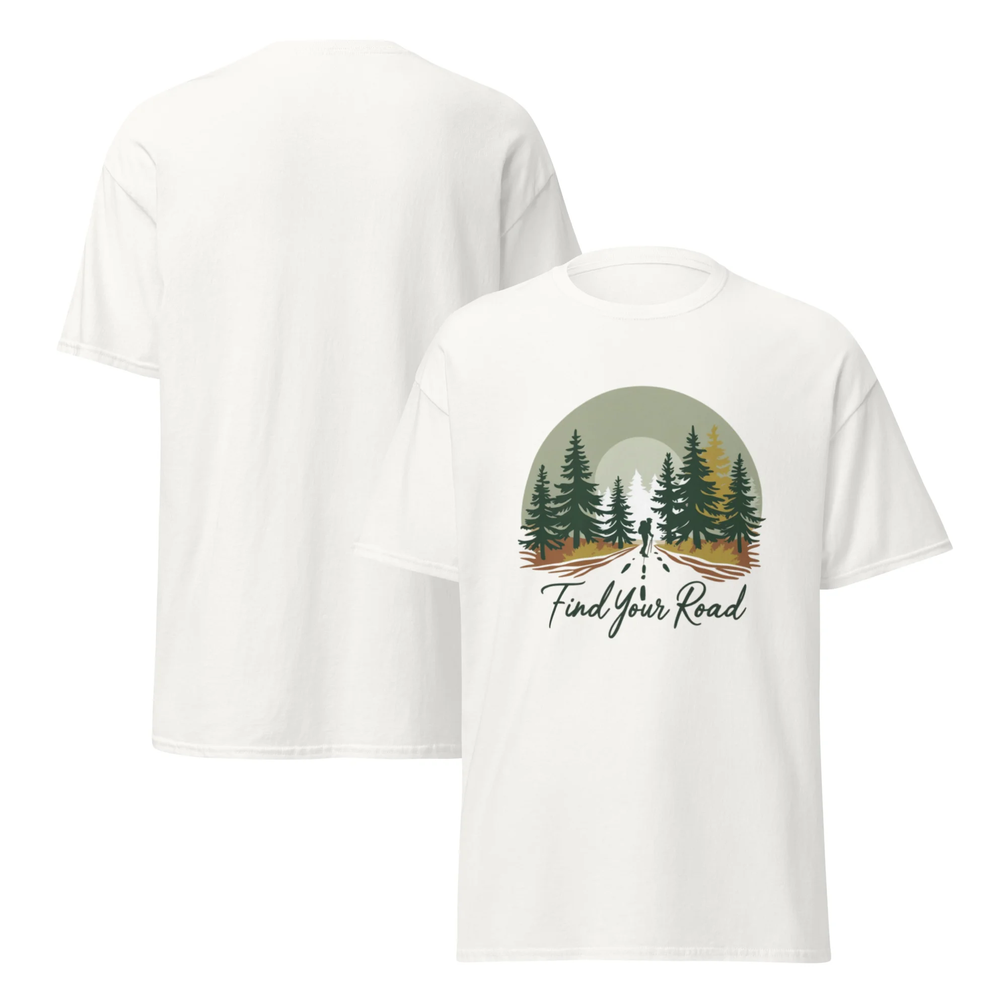 Find Your Road T-Shirt - Adventure Tee For Outdoor Lovers - Decorased