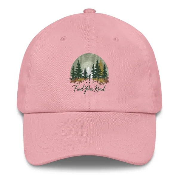 Find Your Road Embroidered Dad Hat - Father's Day Gift