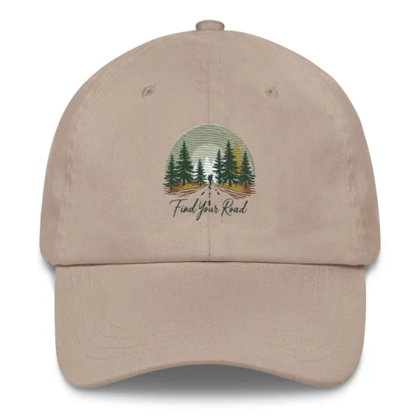 Find Your Road Embroidered Dad Hat - Father's Day Gift