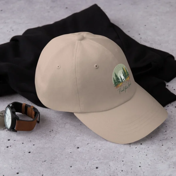 Find Your Road Embroidered Dad Hat - Father's Day Gift