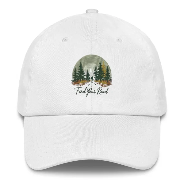 Find Your Road Embroidered Dad Hat - Father's Day Gift