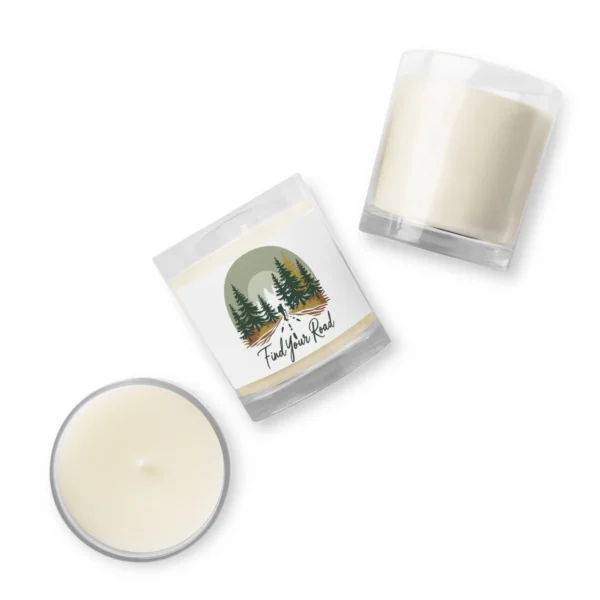 Find Your Road Soy Candle – Eco Soy Wax & Natural Cotton Wick