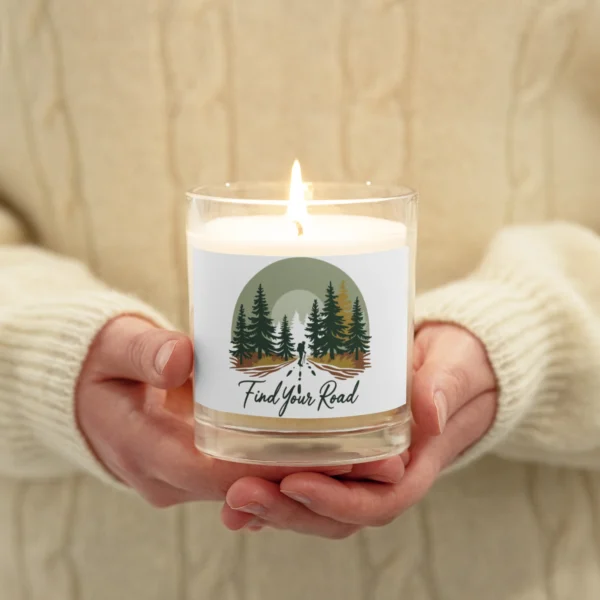 Find Your Road Soy Candle – Eco Soy Wax & Natural Cotton Wick
