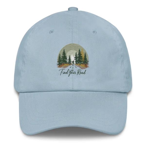 Find Your Road Embroidered Dad Hat - Father's Day Gift