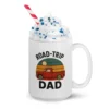 Road-Trip Dad Travel Mug - Retro Sunset Dad Coffee Mug
