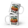 Road-Trip Dad Travel Mug - Retro Sunset Dad Coffee Mug
