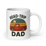 Road-Trip Dad Travel Mug - Retro Sunset Dad Coffee Mug