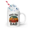 Road-Trip Dad Travel Mug - Retro Sunset Dad Coffee Mug