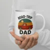 Road-Trip Dad Travel Mug - Retro Sunset Dad Coffee Mug