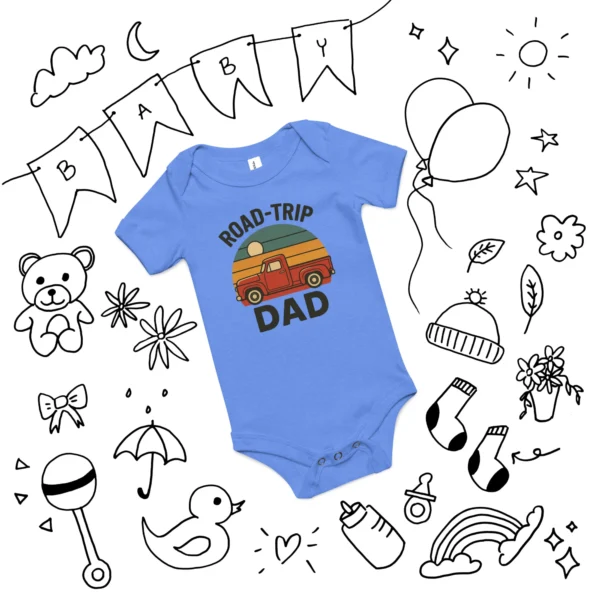 Road-Trip Cutie Baby Onesie - Baby short sleeve one piece