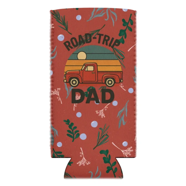 Road-Trip Dad Can Cooler – Retro Pickup Adventure Style