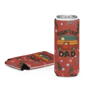 Road-Trip Dad Can Cooler – Retro Pickup Adventure Style