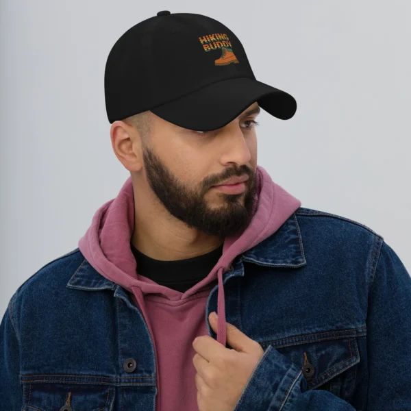 Hiking Buddy Classic Dad Hat – Retro Outdoor Adventure Cap