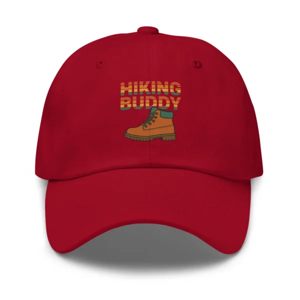 Hiking Buddy Classic Dad Hat – Retro Outdoor Adventure Cap