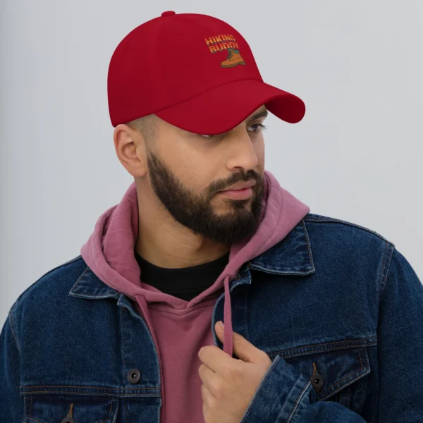 Hiking Buddy Classic Dad Hat – Retro Outdoor Adventure Cap