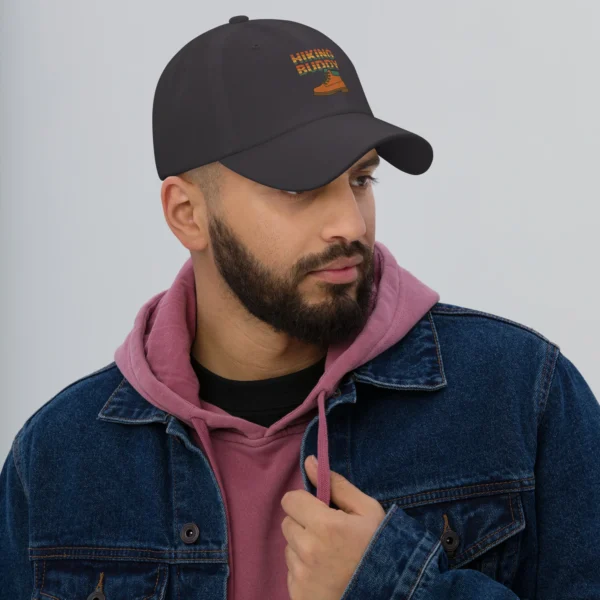 Hiking Buddy Classic Dad Hat – Retro Outdoor Adventure Cap