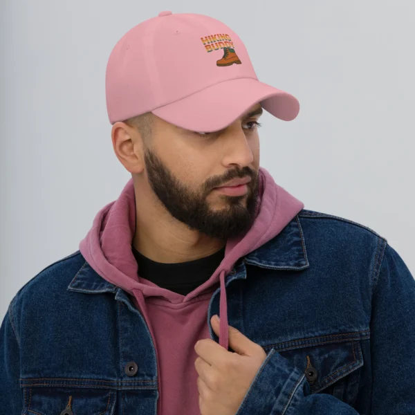 Hiking Buddy Classic Dad Hat – Retro Outdoor Adventure Cap