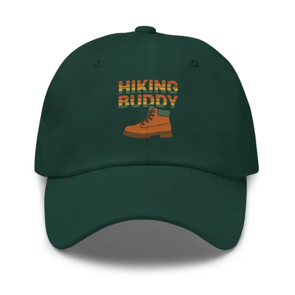 Hiking Buddy Classic Dad Hat – Retro Outdoor Adventure Cap